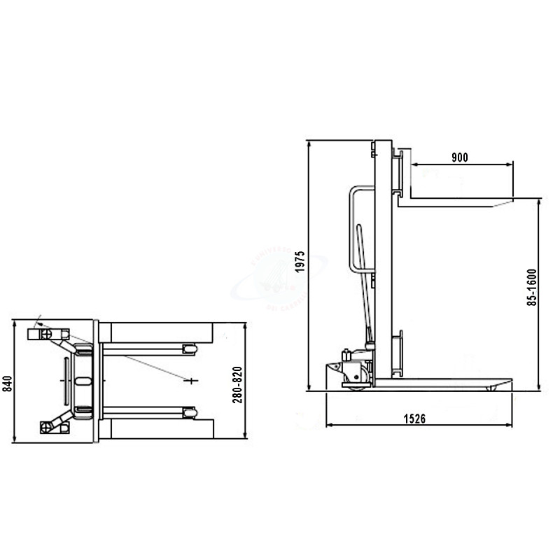 Martinetto Idraulico Yato Da 3 Tonnellate - Sollevatore Per Auto, Moto E Uso Domestico, Colore Nero/Argento - Foto 9