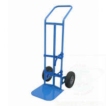 Portabombola ossigeno-terapia monoposto ruote antiforatura 