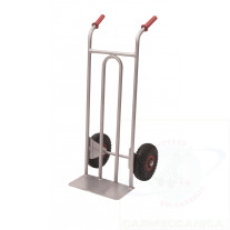 Carrello "FM" portacasse in acciaio inox AISI 304, ruote antiforatura