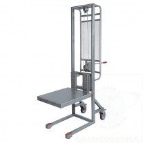 Sollevatore in acciaio INOX AISI 304 - sollevamento con verricello