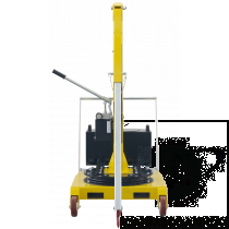 GRUGR02 - Gru manuale a sbalzo girevole 360°