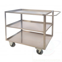 Carrello portatutto in acciaio inox