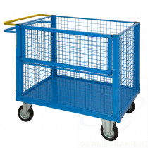 Pianale con quattro sponde in rete