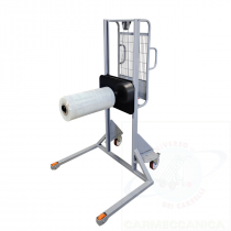 Sollevatore ad arganello con piastra