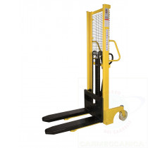 Sollevatore manuale forche regolabili