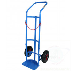 Portabombola monoposto ruote pneumatiche 40/50