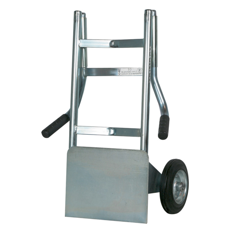 Carrello pieghevole zincato - Chiuso