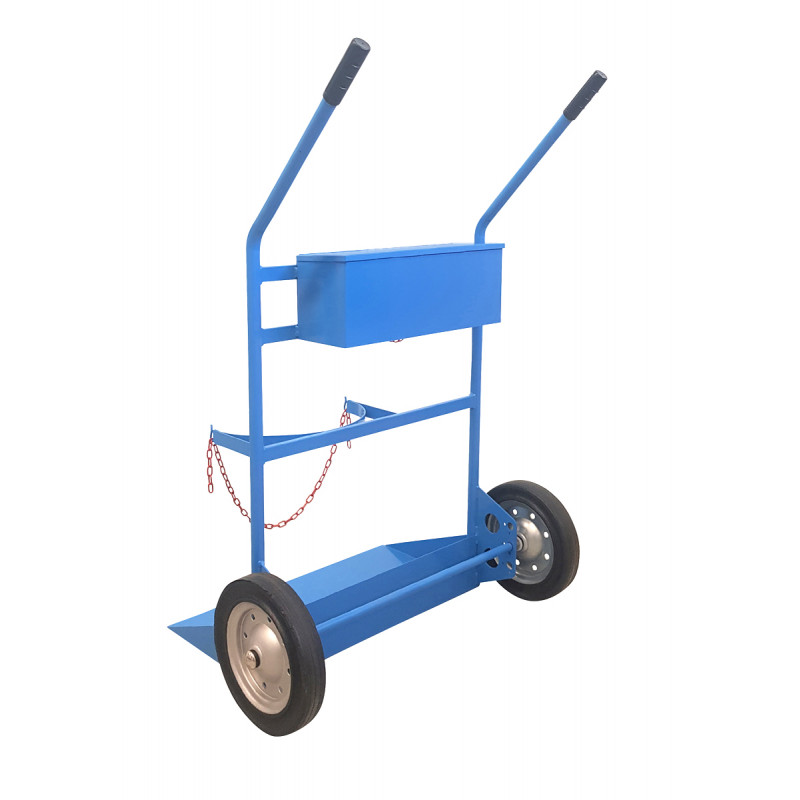 Portabombole ossigeno-propano con cassetta