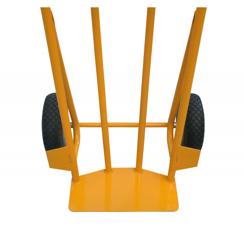 Portacasse per corrieri a spalla curva con ruote antiforatur