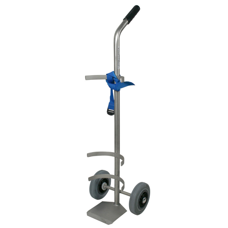 Carrello portabombole acciaio inox 20 lt