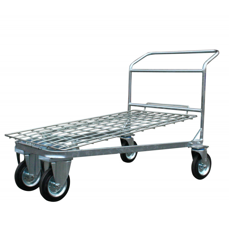 Cash&Carry interamente zincato con piano in rete