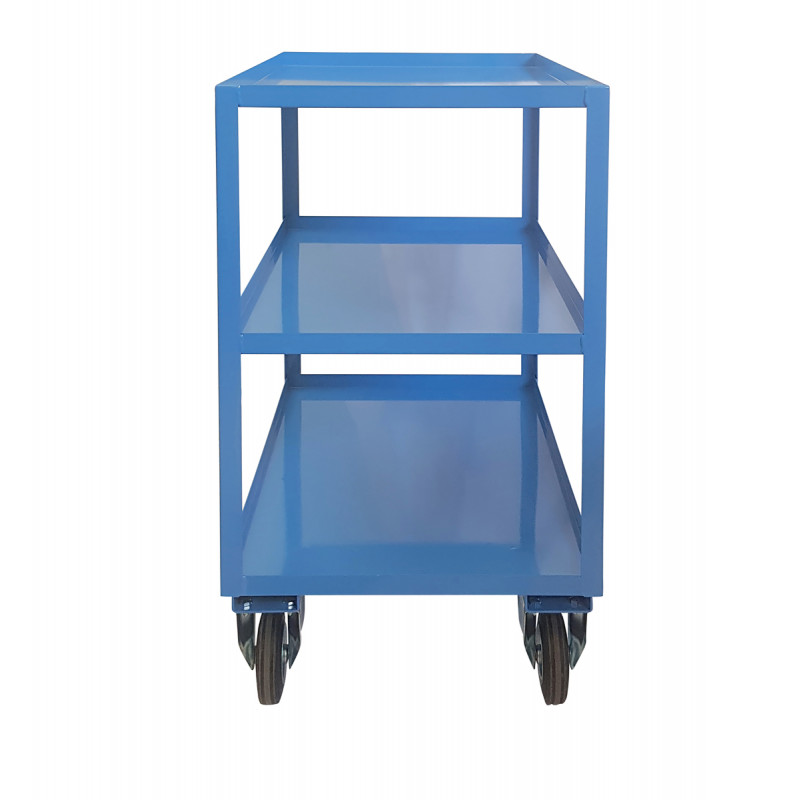 Portatutto Medio a 3 piani con bordo di contenimento