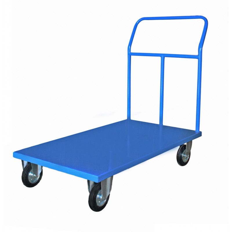 Pianale Maxi mm 600x1000 con ruote con freno