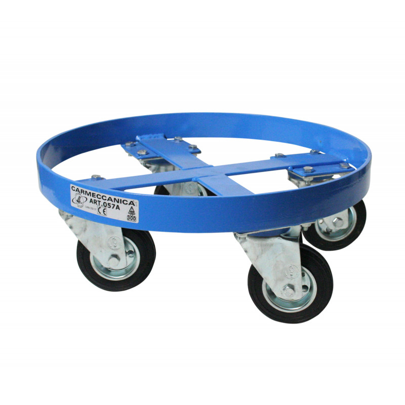 Base carrellata per fusti Ø 400