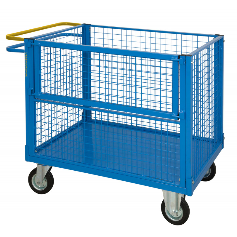 Pianale con quattro sponde in rete