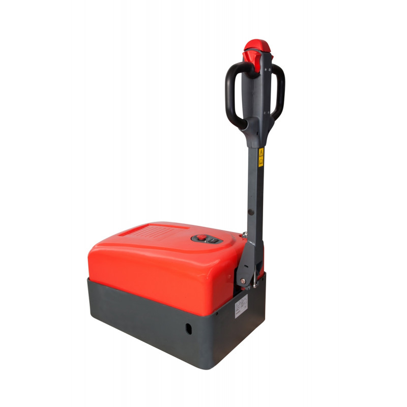 Trattore elettrico 1000 kg a timone operatore a piedi 