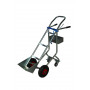 Carrello porta bombola lt 40-50 su 4 ruote