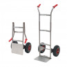 Carrello pieghevole inox