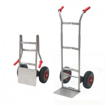 INOX AISI 304 stainless steel folding hand truck