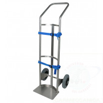 AISI 304 stainless steel cylinder truck 40 lt.