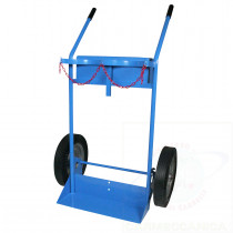 Cylinder truck 40lt for contruction sites, 2 cylinders design