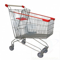 Carrello in filo Self service capacita' 125lt