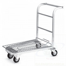 Nestable airport baggage trolley 