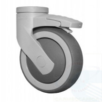 Ruota alta silenziosità girevole freno