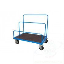 Carrello per Trasporto Pannelli con Piano Antiscivolo