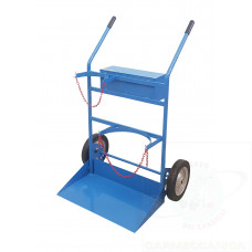 Portabombole ossigeno-propano con cassetta