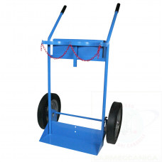 Cylinder truck 40lt for contruction sites, 2 cylinders design