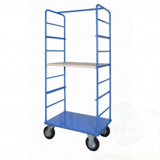 Shelf trolley, 2 casters with brake