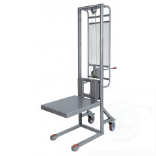 Hand winch Stacker with Plate