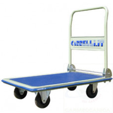Platform truck vinyl surface and bumpers