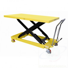 Large foot pump operated mobile lift table Kg. 500 