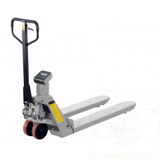 Scale pallet truck with 4 digit LCD display