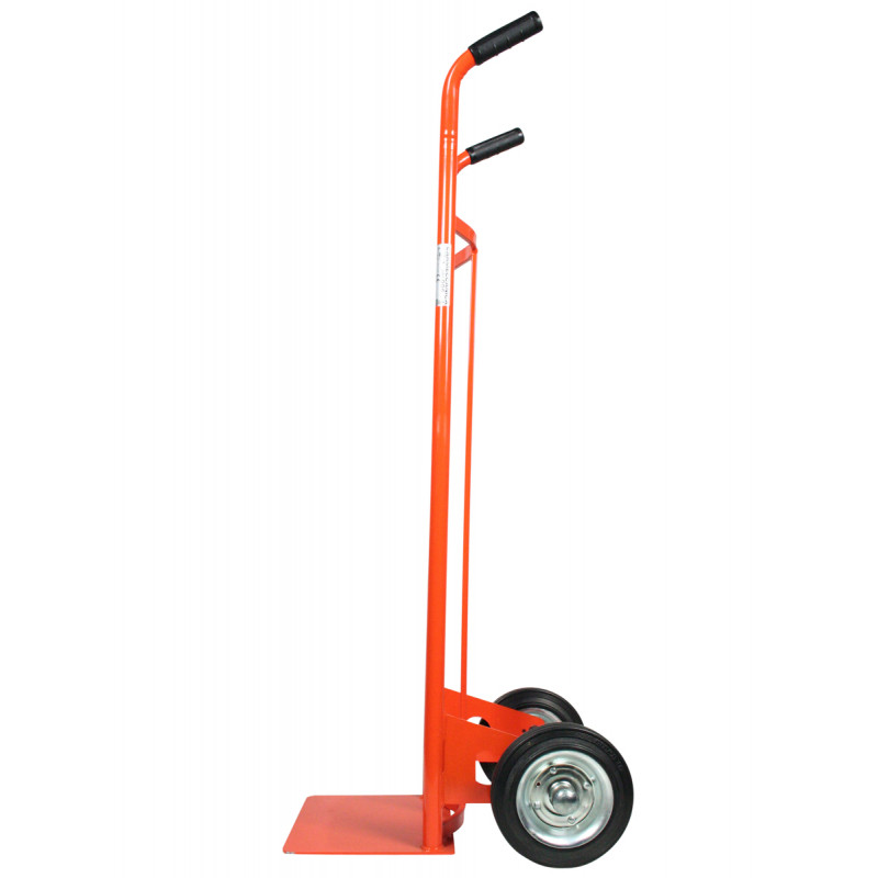 Portasacchi spalla curva ruote gomma piena 