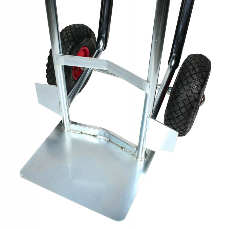 pala Portacasse zincato con scivolo