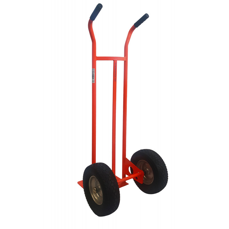 Carrello Porta Sacchi spalla curva - Ruote Grandi 