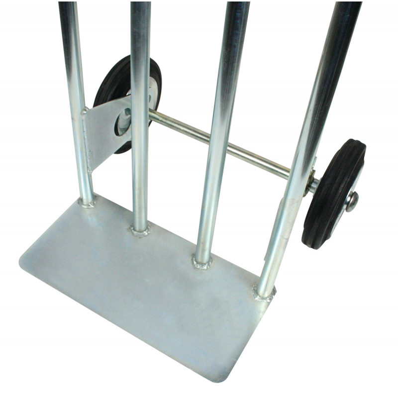 Piastra carrello porta casse