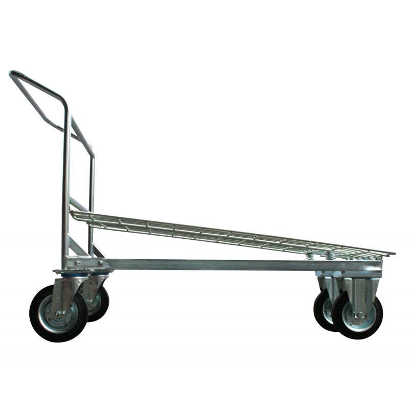 Cash&Carry interamente zincato con piano in rete