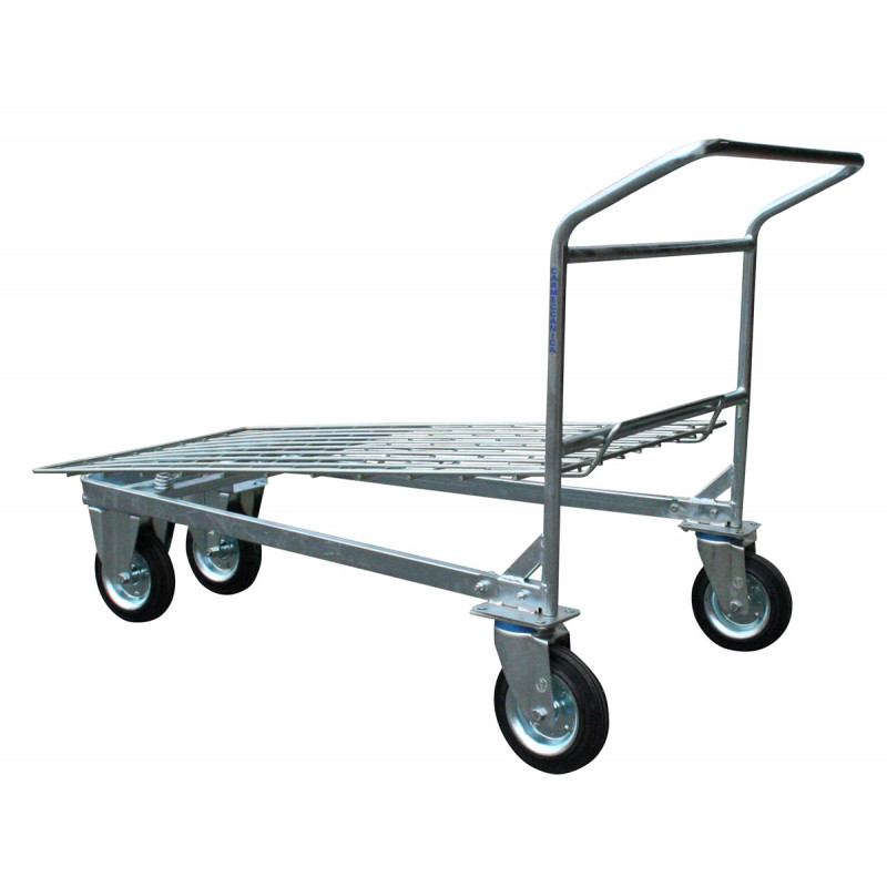 Cash&Carry interamente zincato con piano in rete