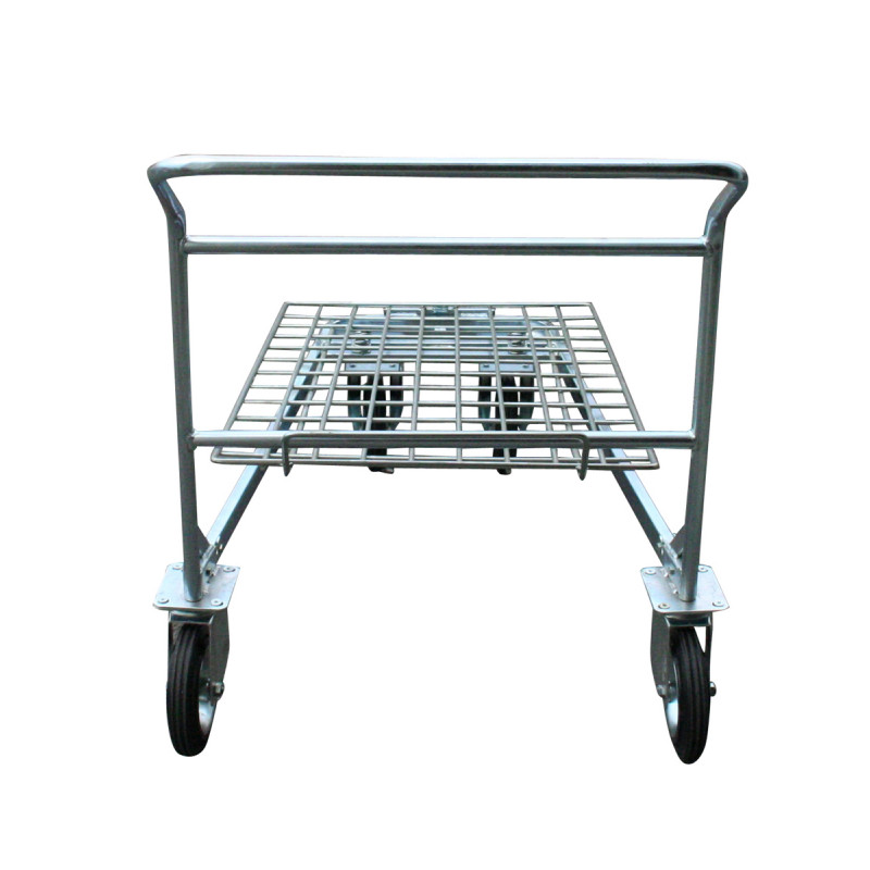 Cash&Carry interamente zincato con piano in rete