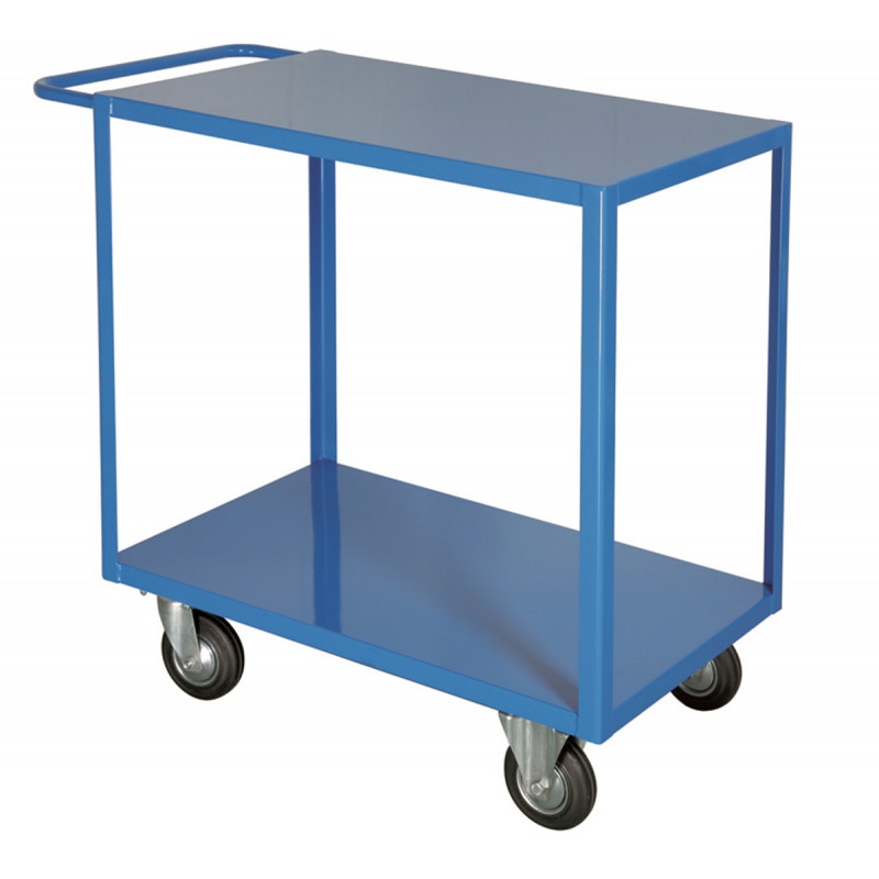 Portatutto Medio a 2 Piani con ruote con freno