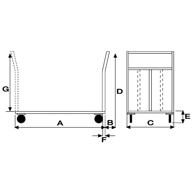 Scheda tecnica pianale office