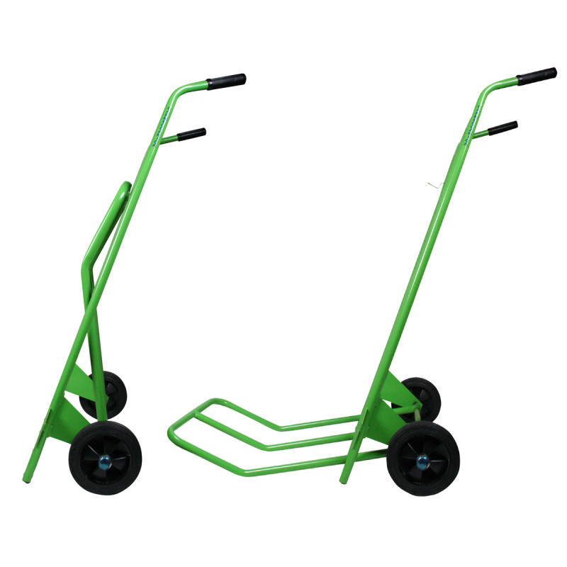 Portasacchi pesante con pedana ribaltabile