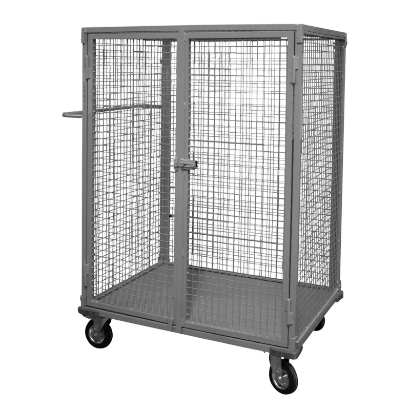 arrello Contenitore a Doppia Anta Battente con chiusura