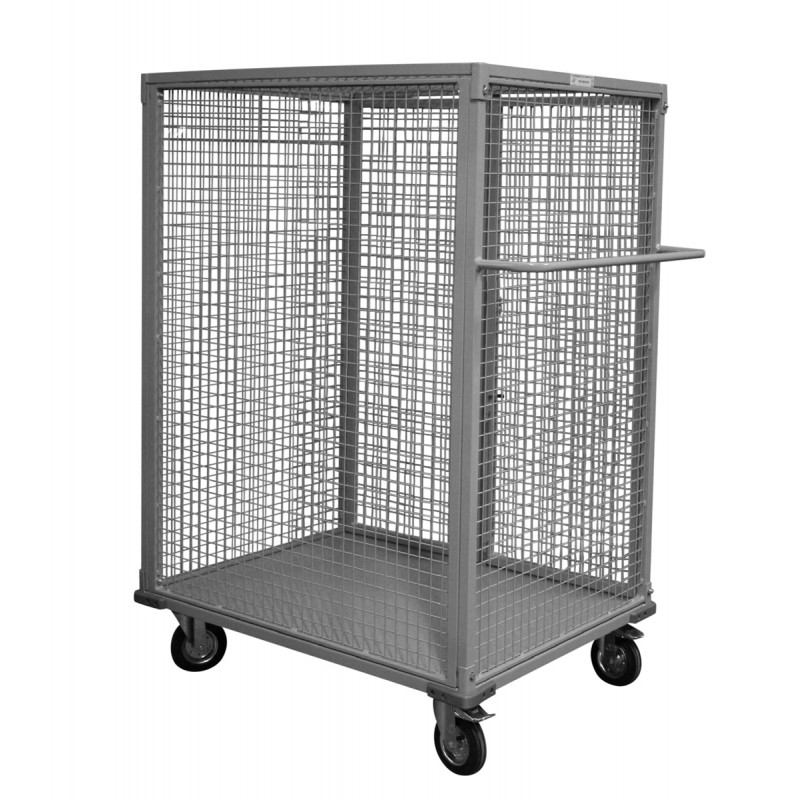 arrello Contenitore in Rete a Doppia Anta Battente e gancio di chiusura