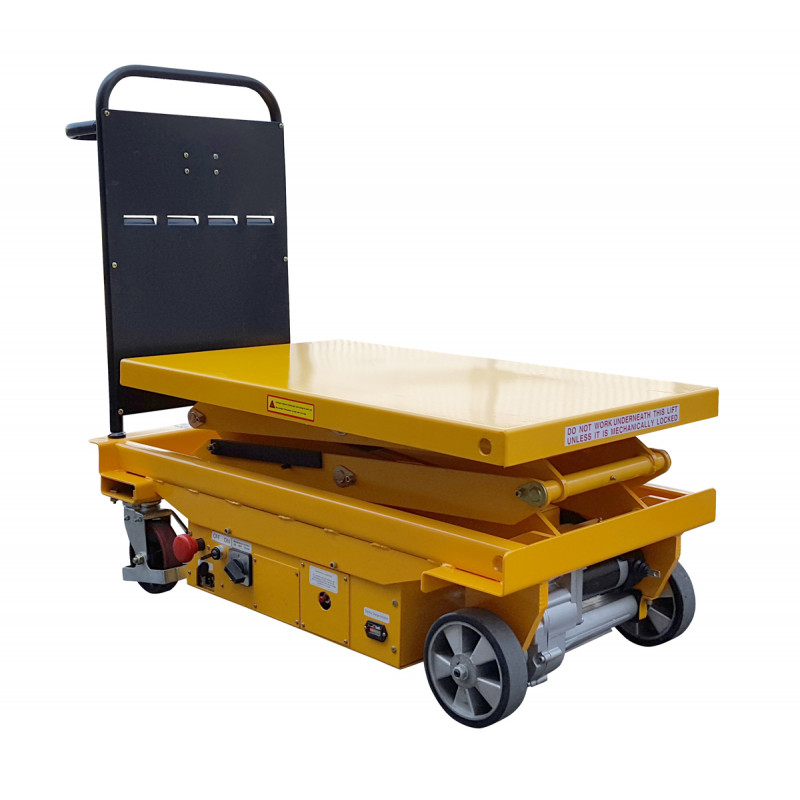 Piattaforma elevatrice carrellata GRANDE ALZATA 800 Kg