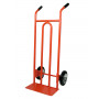 Hand truck with wide noseplate